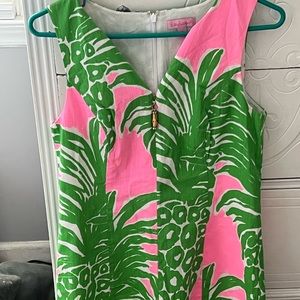 Lilly Pulitzer sz 6 pineapple dress
